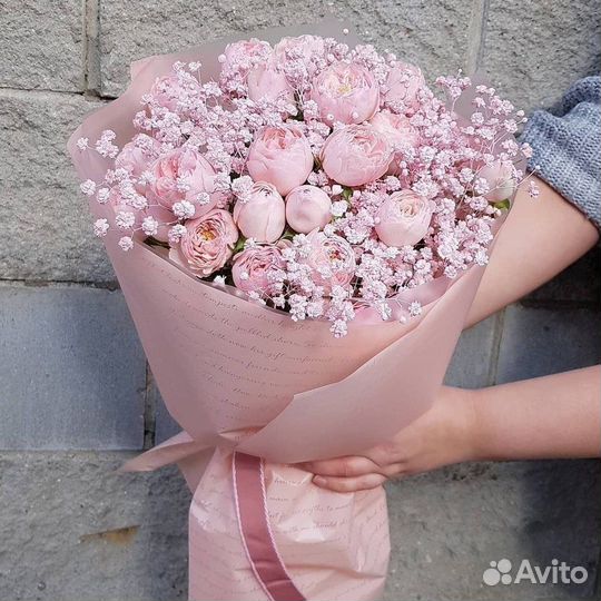 Букеты/композиции из гипсофилы