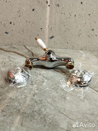 Смеситель для душа Porta Bini New Old 10541 хром/з