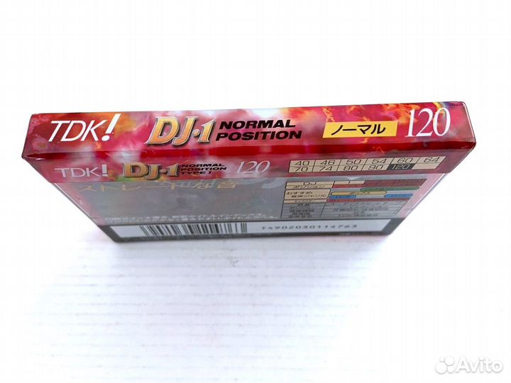 Аудиокассета кассета TDK DJ 1 120 - 1995 г