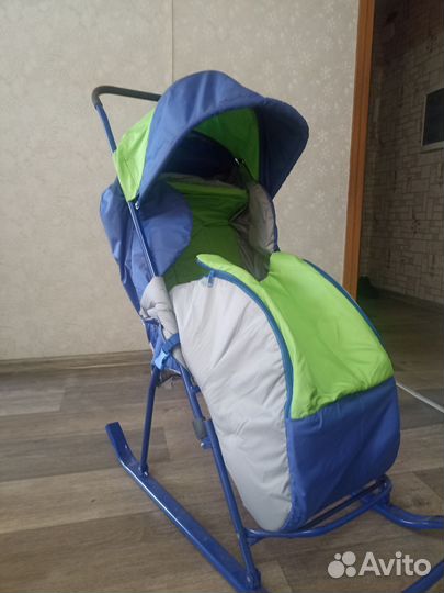 Коляска санки