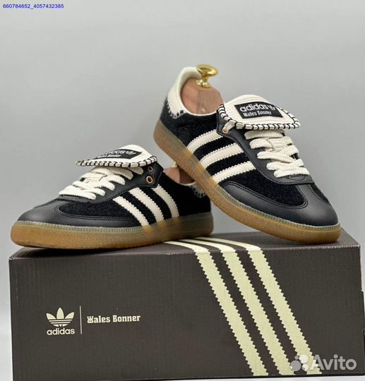 Кроссовки Adidas Samba & Wales Bonner (Арт.71876)