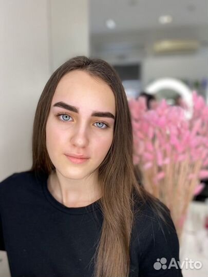 Оформление бровей,визажист