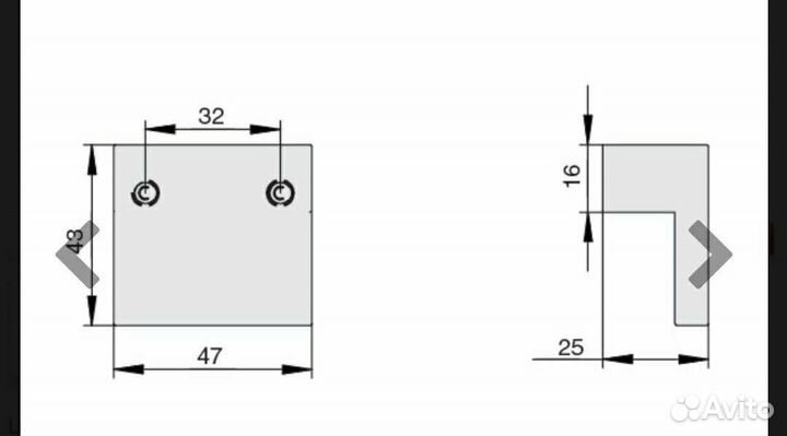 Ручки для мебели 15 штук