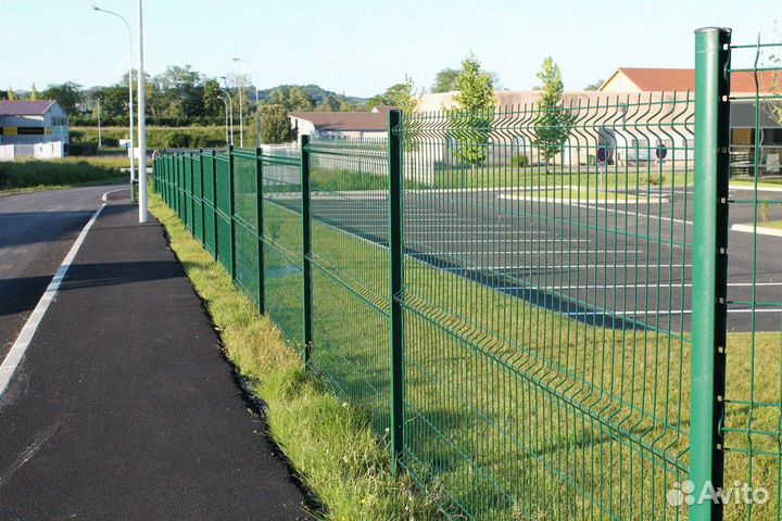 Забор сетка 3D