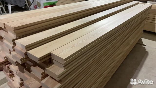 Доска пола из Лиственницы от 27мм до 45мм