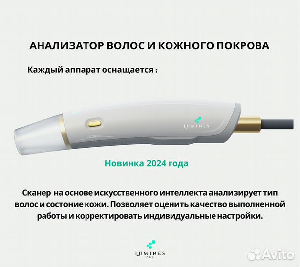 Аппарат для эпиляции Люминес’ Макс-Про 2000