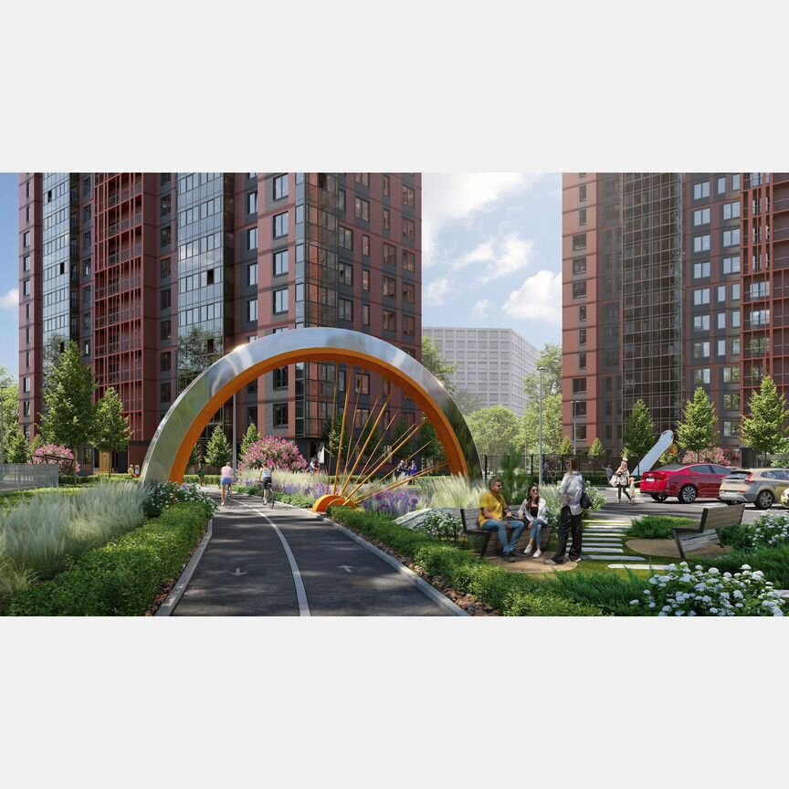 1-к. квартира, 38,8 м², 8/23 эт.