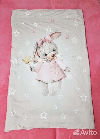 Детское одеяло, бортики-подушки