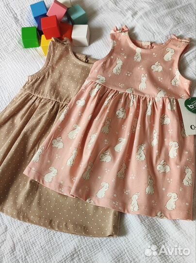 Комплект платье для девочки 80