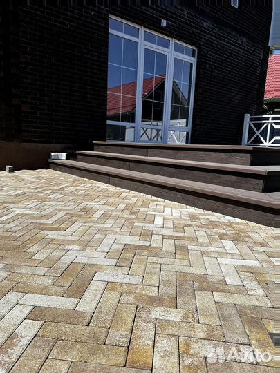 Тротуарная плитка брусчатка