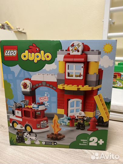 Lego duplo пожарная станция 10903