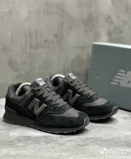 Кроссовки мужские new balance 574, синий