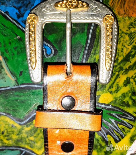 Мексиканский, национальный кожаный ремень