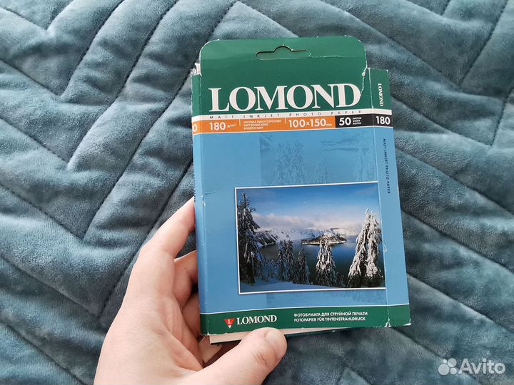 Фотобумага для струйной печати Lomond 100*150