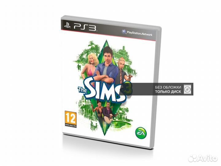 The Sims 3, б/у, без обложки (PS3)