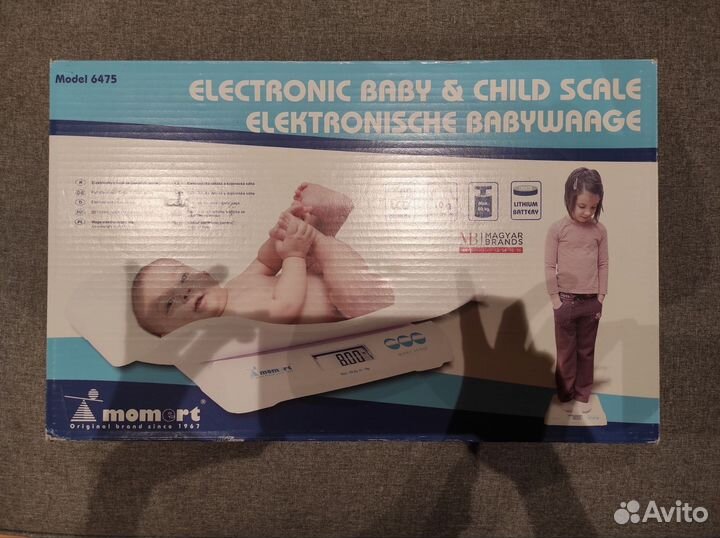 Электронные весы для новорожденных Momert 6475