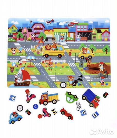 Обучающая книжка-игрушка 