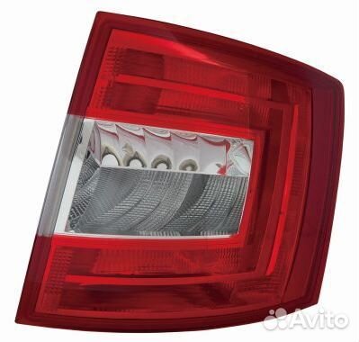 Фонарь правый задний в крыло Skoda Octavia A7