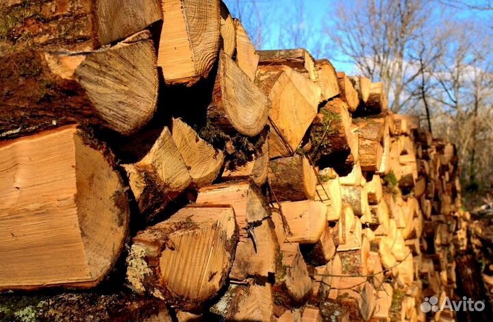 Дрова крупнонаколотые