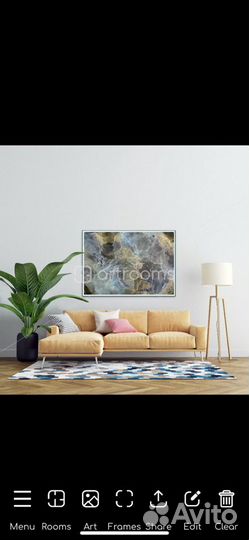 Картина чернилами 70*100