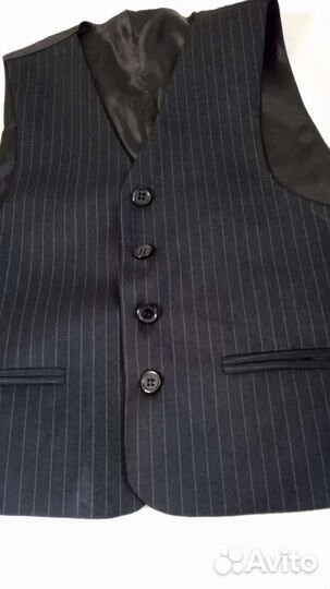 Пиджак и жилетка школьные 122-128, 134,146-152
