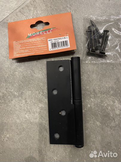 Петли для межкомнатных дверей Morelli