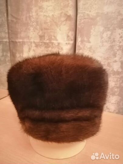Шапка норковая женская бу