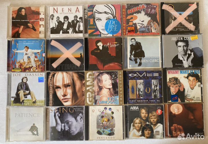 CD и DVD диски иностранные исполнители