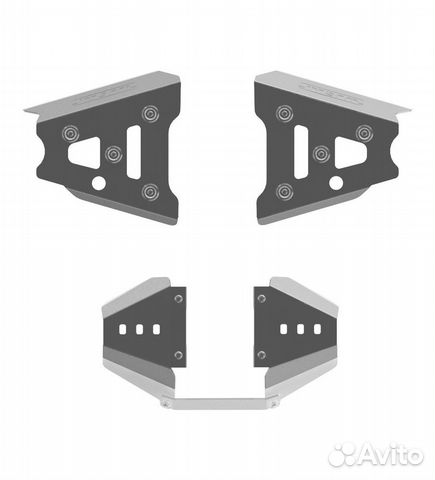 Защита передних рычагов и заднего редуктора G1(40