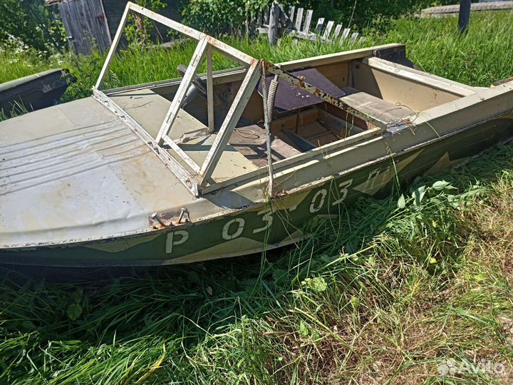 Алюминиевая лодка ока 4
