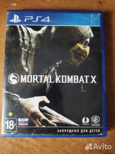 Игры для ps4 mortal Kombat X 10