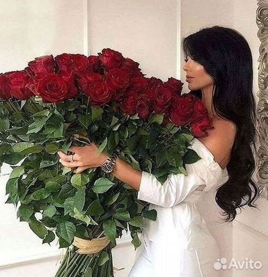Высокие Розы Гиганты Доставка Круглосуточно