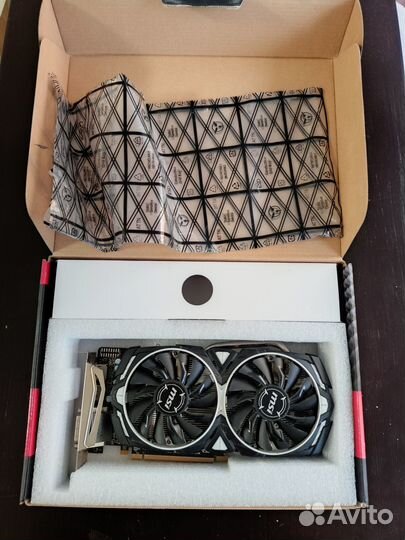 Видеокарта AMD Radeon MSI Armor RX 570