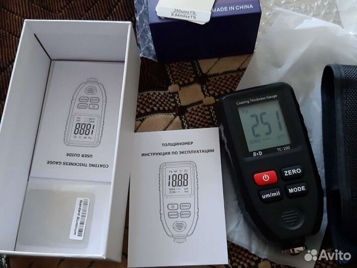 Толщиномер R&D TC100 новый,гарантия