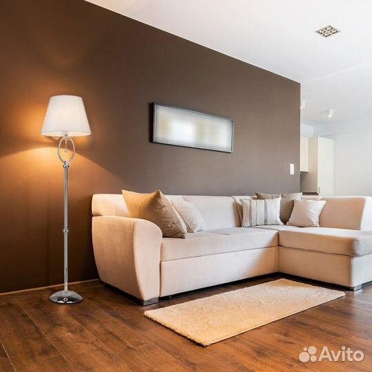 Торшер Eurosvet Madera 01056/1 хром/прозрачный хру