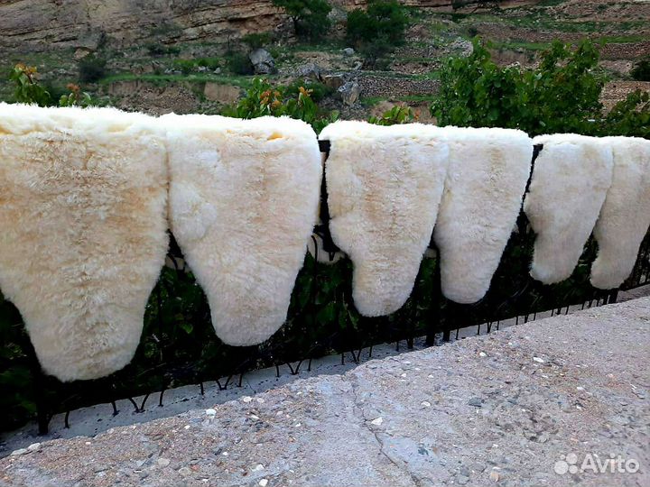 Автонакидки из длинношорстной овчины