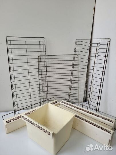 Полки/ящик для холодильника + сушилка для посуды