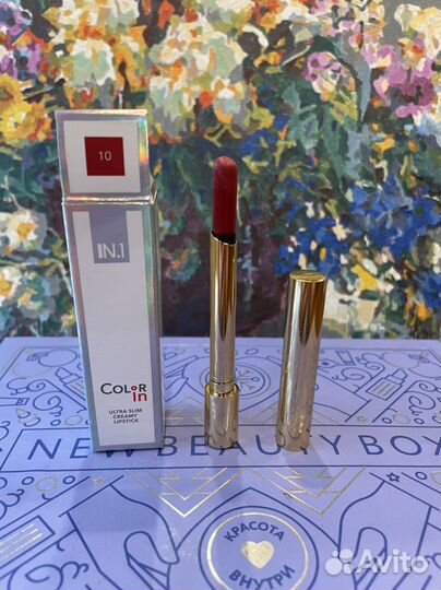 Помада-стило Color in N.1 Италия малиновая