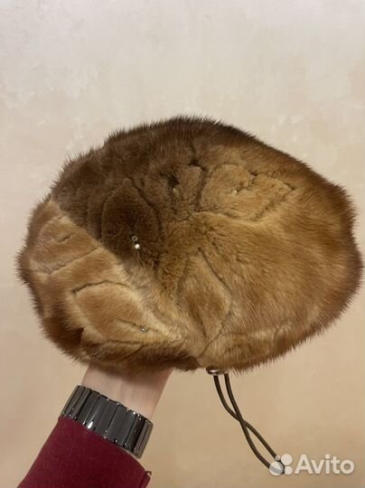 Берет норковый