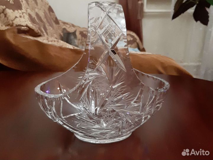 Хрустальная корзина Югославия