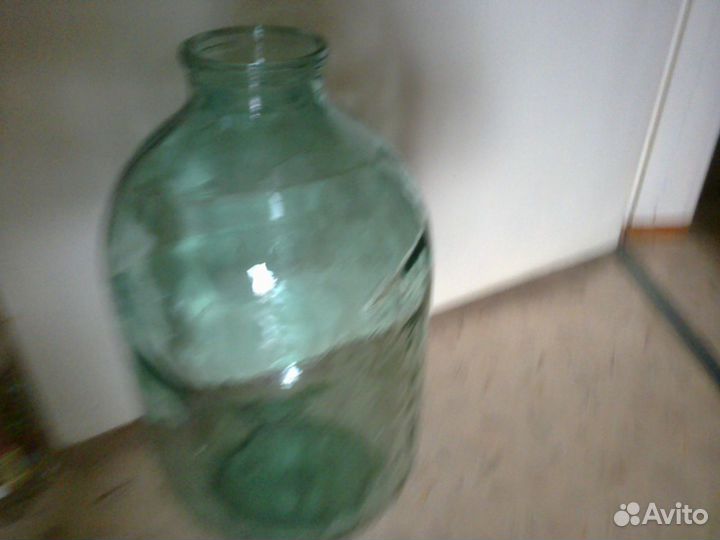 Бутыль винная стеклянная