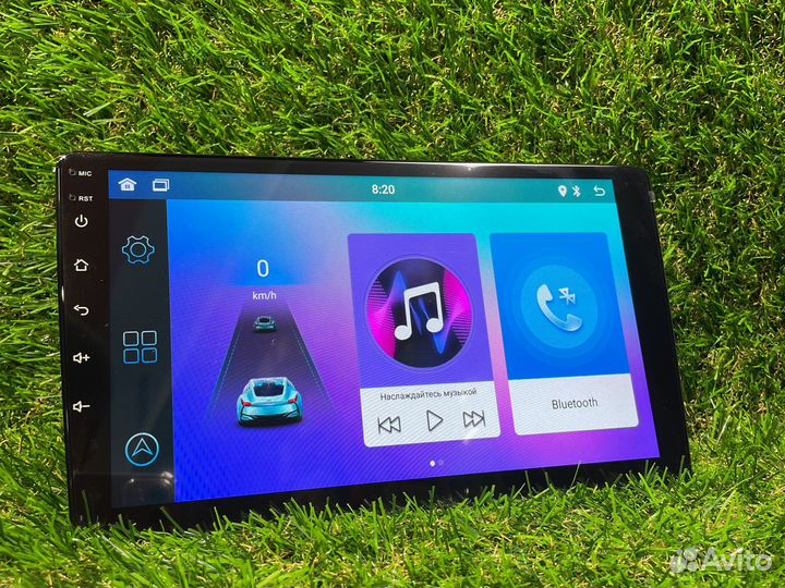 Автомагнитола на андроиде 9 дюймов 1/16 Qled