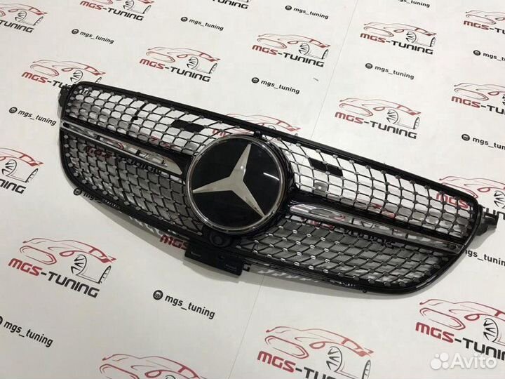 Решетка GLE-Coupe c292 Diamond Black All Дистроник