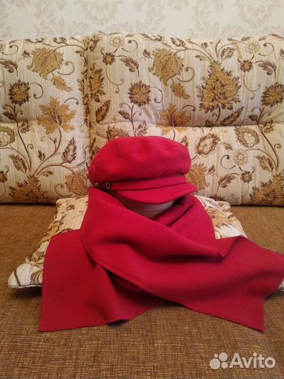 Комплект берет и шарф