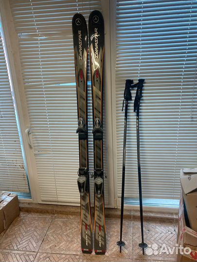 Горные лыжи Dynastar + крепления