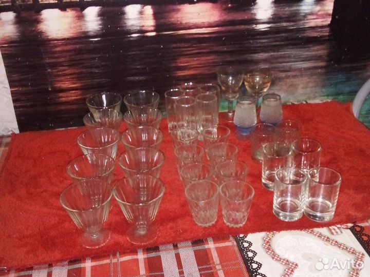 Рюмки разные