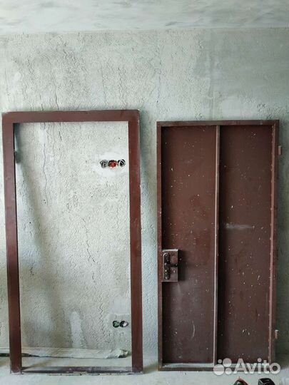 Дверь входная металлическая стальная 96 х 206 см