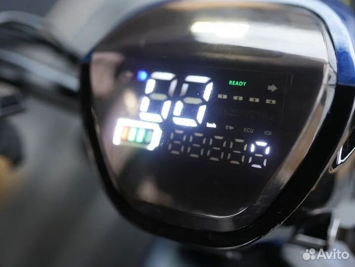 SK9 Max – blue скутер - NEW2025