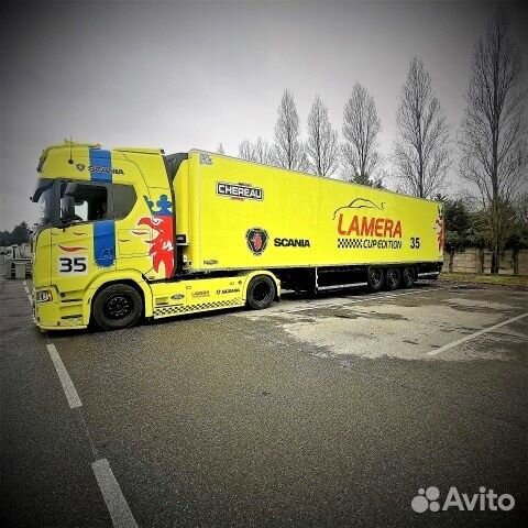 1/50 Scania Lamera фура рефрижератор Tekno 1из225