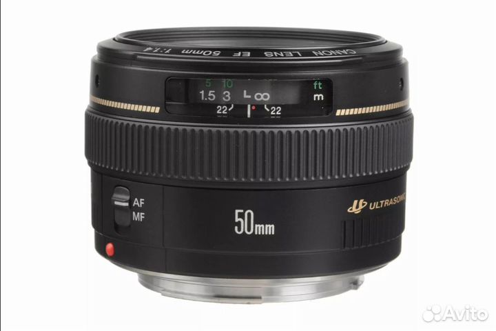 Объектив canon 50mm 1 4